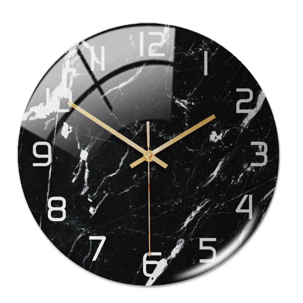 Round Wall Clock | Silent Movement & Minimalist Design