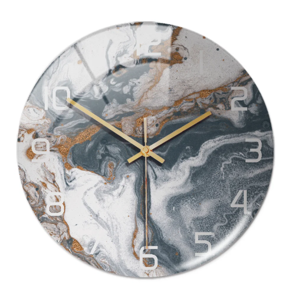 Round Wall Clock | Silent Movement & Minimalist Design