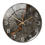 Round Wall Clock | Silent Movement & Minimalist Design