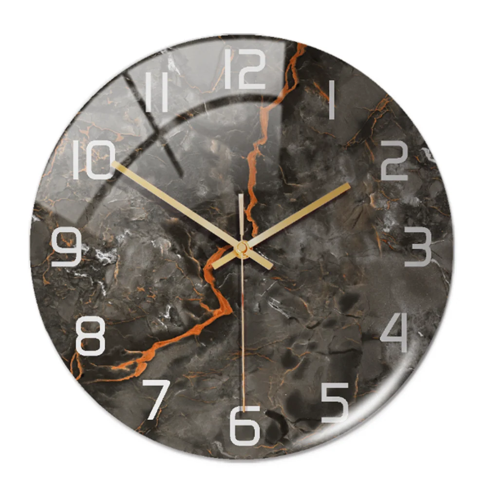 Round Wall Clock | Silent Movement & Minimalist Design