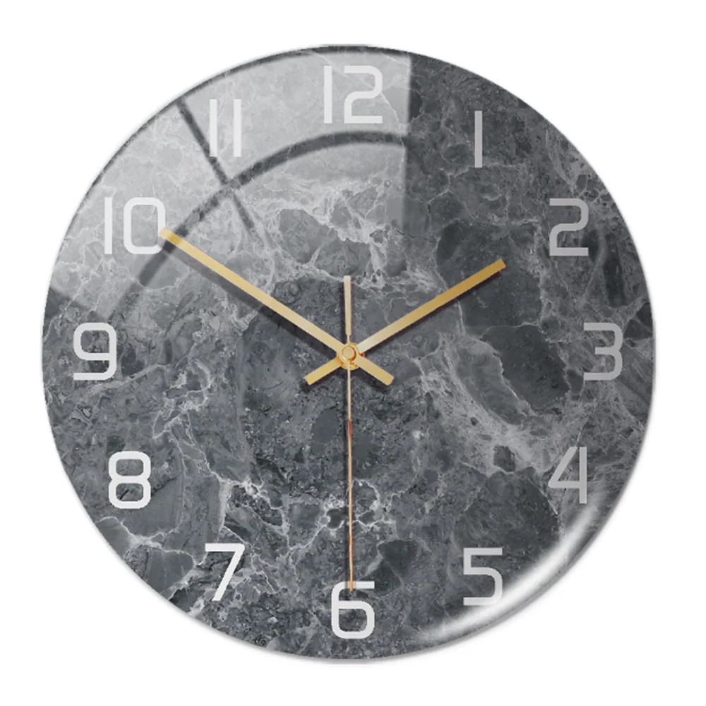 Round Wall Clock | Silent Movement & Minimalist Design