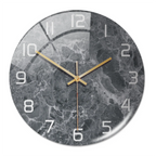 Round Wall Clock | Silent Movement & Minimalist Design