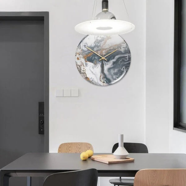 Round Wall Clock | Silent Movement & Minimalist Design