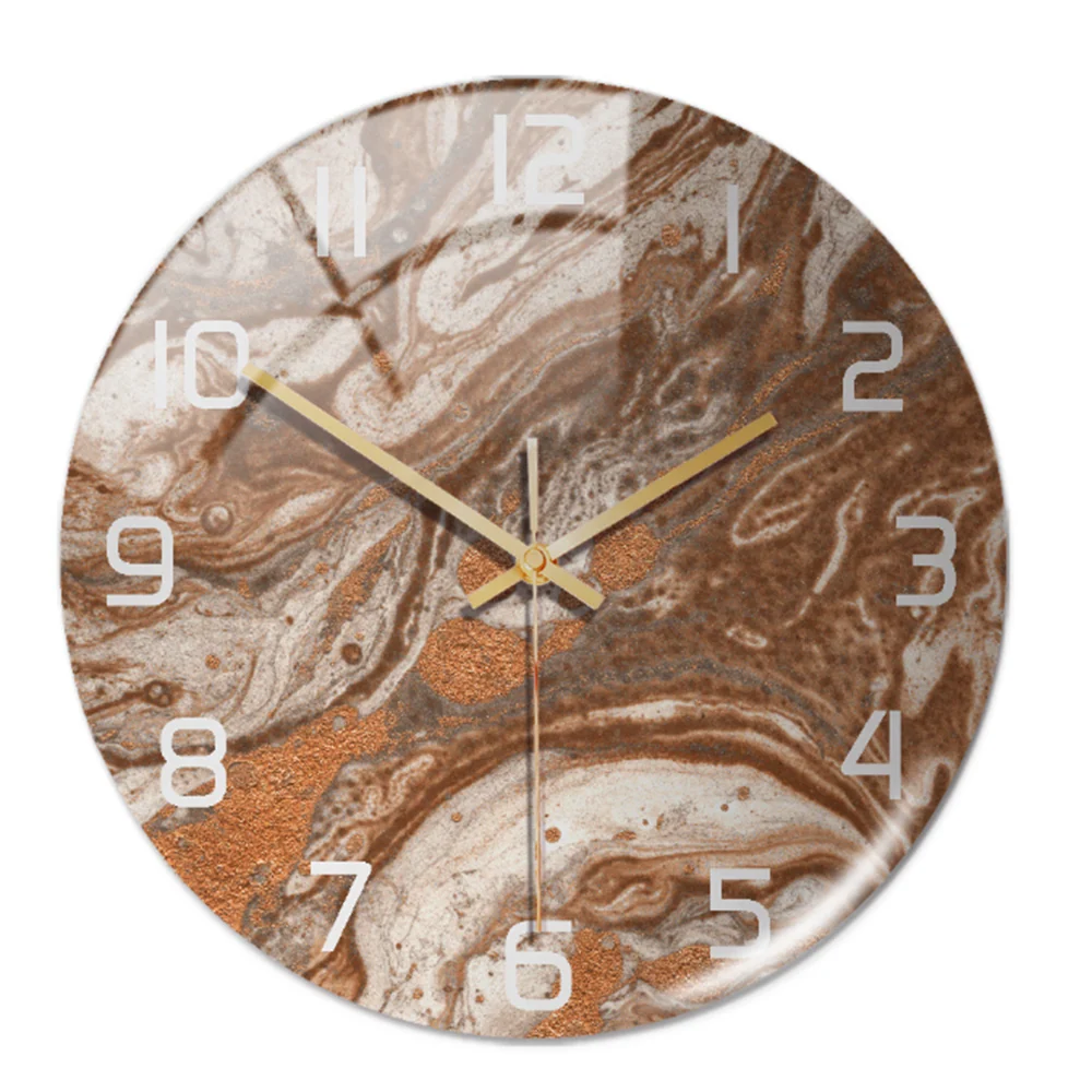 Round Wall Clock | Silent Movement & Minimalist Design