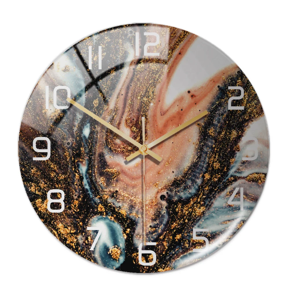 Round Wall Clock | Silent Movement & Minimalist Design