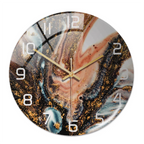 Round Wall Clock | Silent Movement & Minimalist Design