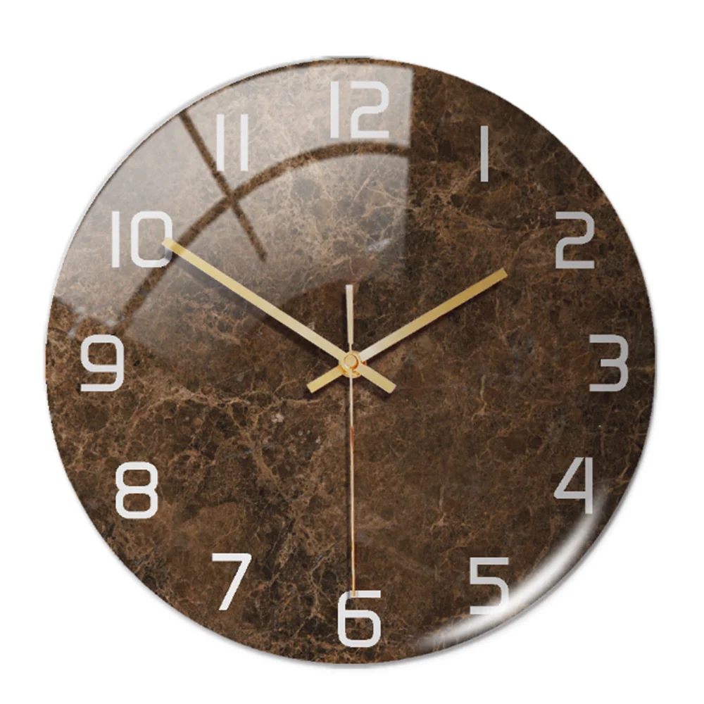 Round Wall Clock | Silent Movement & Minimalist Design
