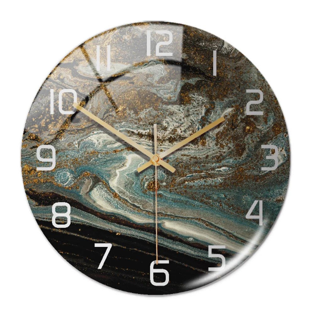 Round Wall Clock | Silent Movement & Minimalist Design