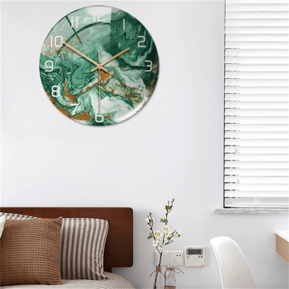 Round Wall Clock | Silent Movement & Minimalist Design