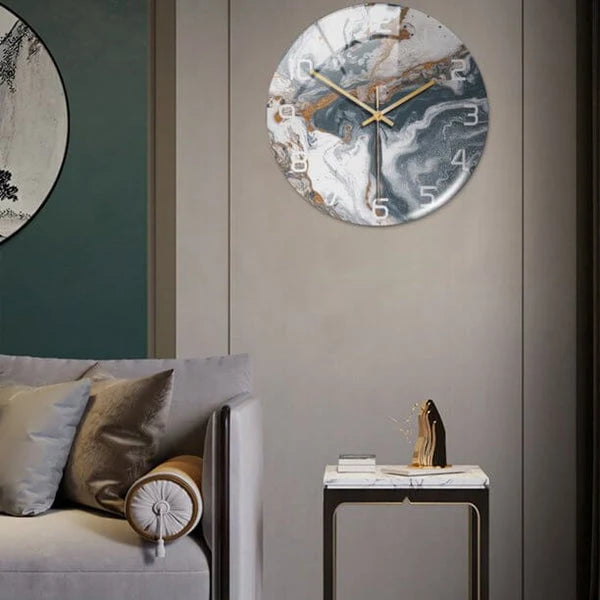 Round Wall Clock | Silent Movement & Minimalist Design