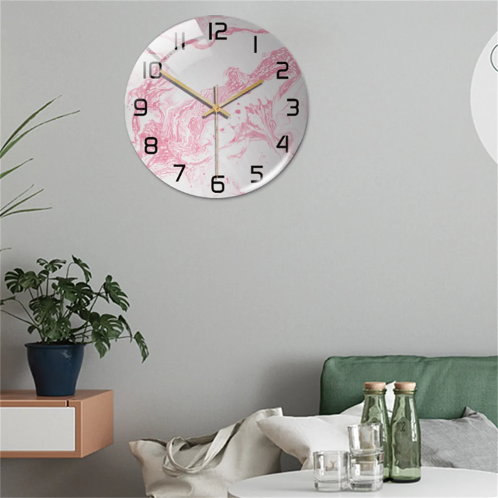 Round Wall Clock | Silent Movement & Minimalist Design