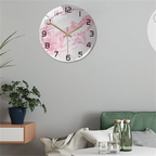 Round Wall Clock | Silent Movement & Minimalist Design