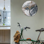 Round Wall Clock | Silent Movement & Minimalist Design