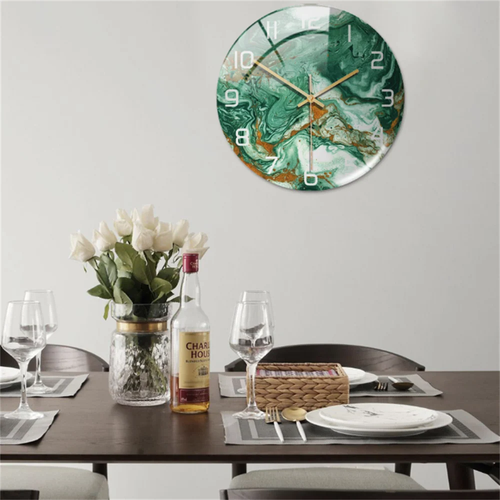Round Wall Clock | Silent Movement & Minimalist Design