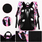 School Backpack Set | Water-Repellent Polyester, Laptop Compartment & Padded Straps | 3-Piece