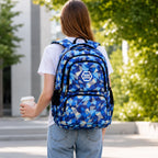 School Backpack Set | Water-Repellent Polyester, Laptop Compartment & Padded Straps | 3-Piece