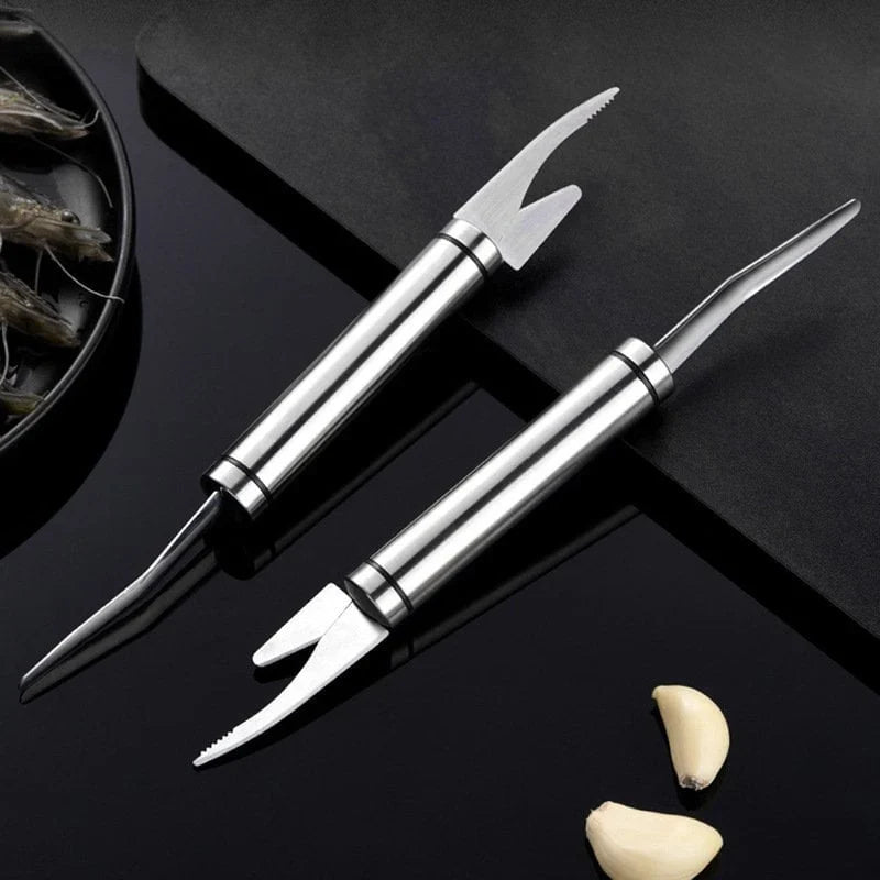 Seafood Knife | 5-in-1 Double-Row Stainless Steel Blades
