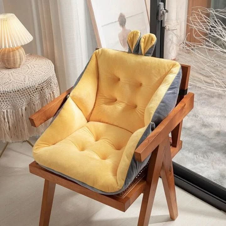 Seat Cushion | Ergonomic Memory Foam Support | 45 x 45 x 8 cm