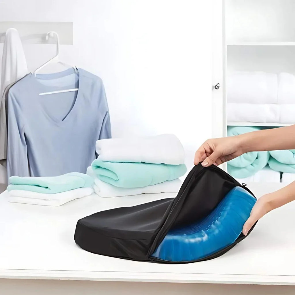 Seat Cushion | Orthopedic Gel Pressure Relief & Tailbone Support