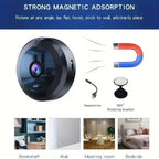Security Camera | 1080P HD Night Vision & Magnetic Mount