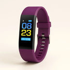 Senior Smartwatch | Health Monitoring & Large LED | Silicone Strap