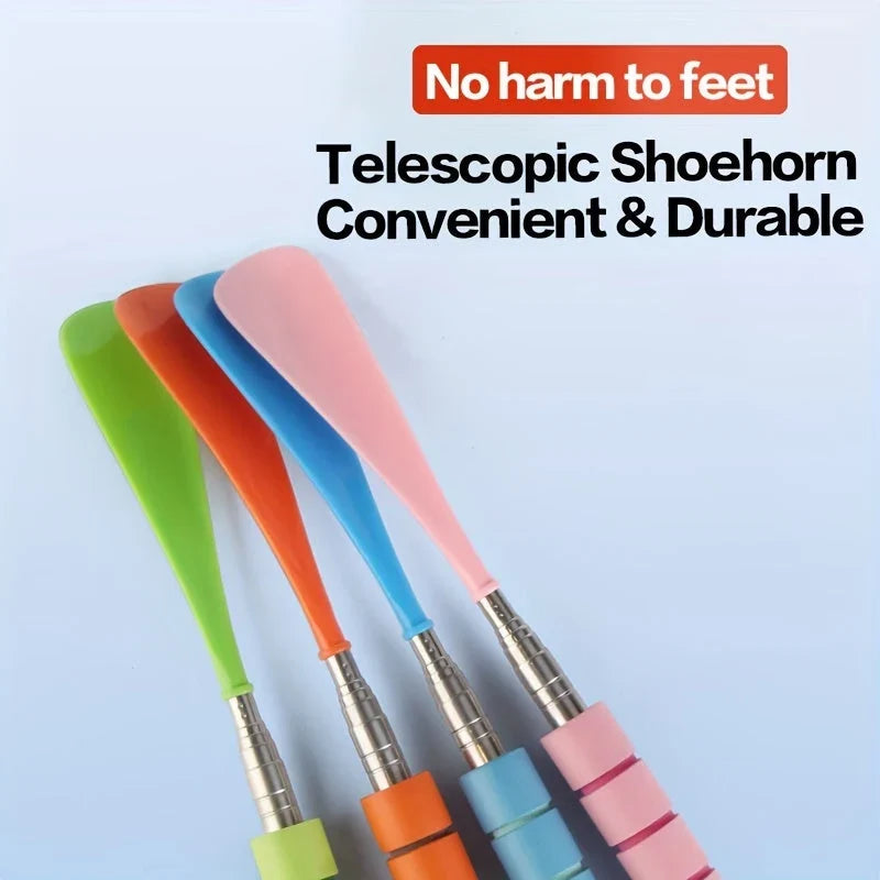 Shoe Horn | Telescopic Stainless Steel & Ergonomic Grip