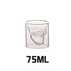 Skull Glass | Ergonomic Handle & Switchable Light