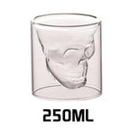 Skull Glass | Ergonomic Handle & Switchable Light