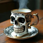 Skull Ornament | Hand-Painted Gothic & Eco Resin