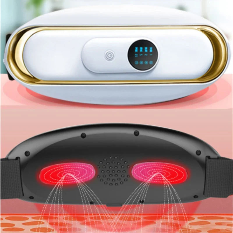 Slimming Belt | High-Frequency Vibration & Adjustable Heat | USB Rechargeable