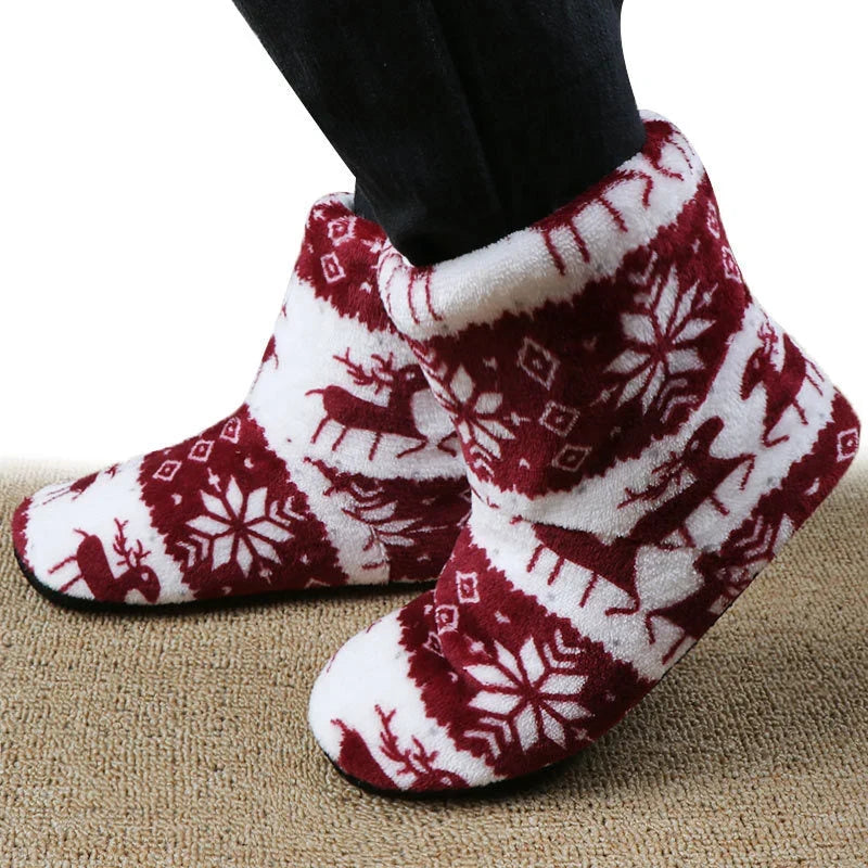 Slippers | Coral Fleece & Non-Slip PVC Sole