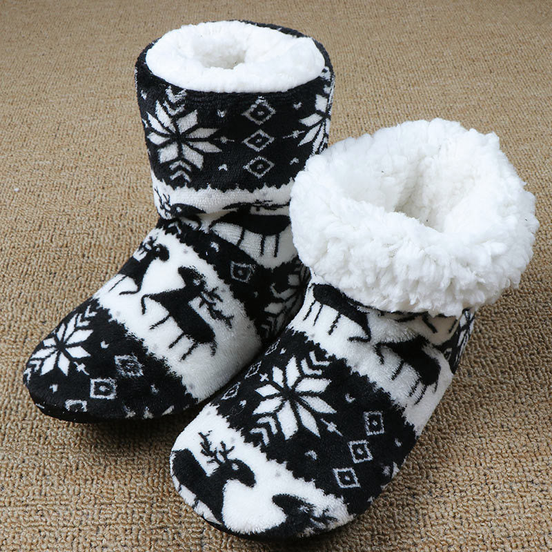 Slippers | Coral Fleece & Non-Slip PVC Sole