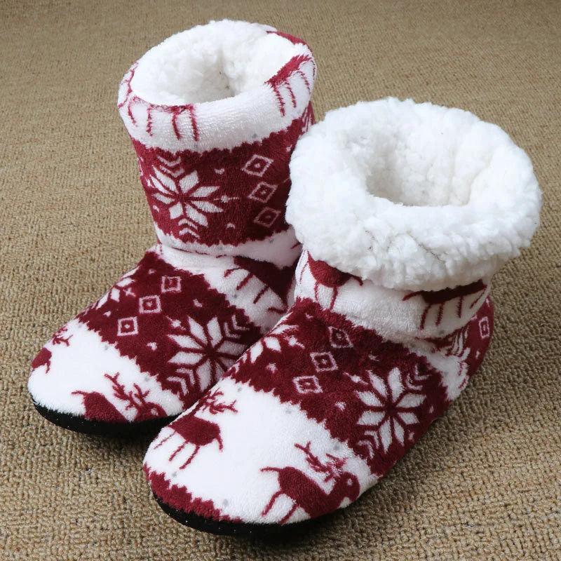 Slippers | Coral Fleece & Non-Slip PVC Sole