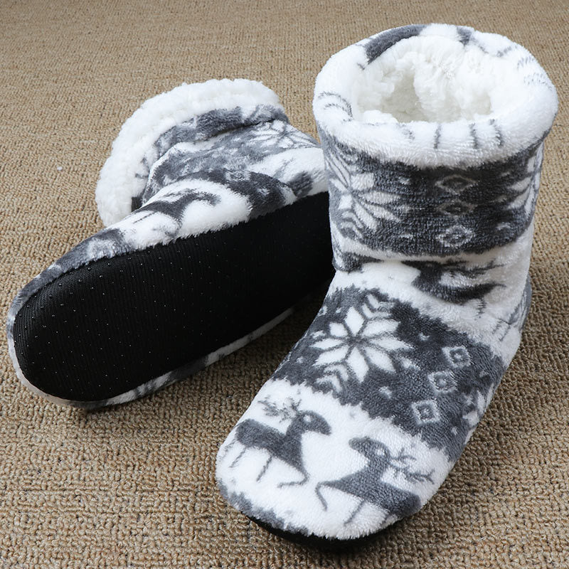 Slippers | Coral Fleece & Non-Slip PVC Sole