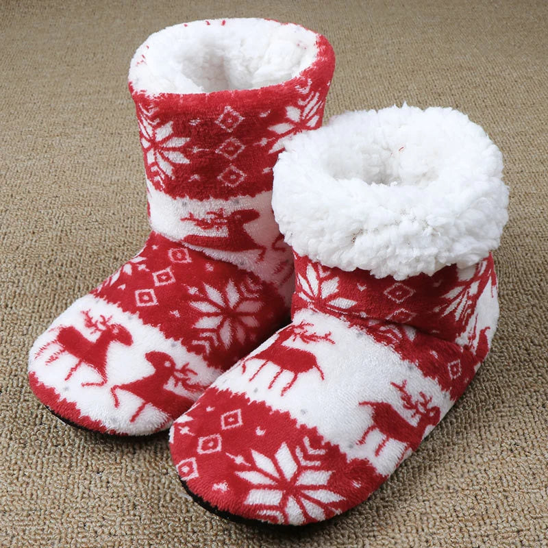 Slippers | Coral Fleece & Non-Slip PVC Sole