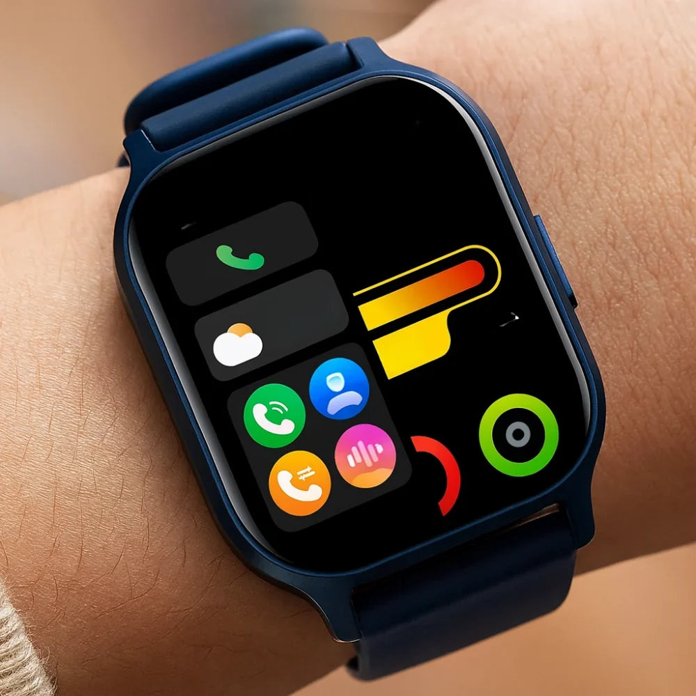 Smart Fitness Watch | Large 1.85-Inch IPS+TFT & Bluetooth 5.2