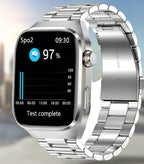 Smart Health Watch | Continuous ECG & Blood Sugar | 2.04-Inch AMOLED Display