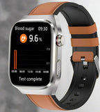 Smart Health Watch | Continuous ECG & Blood Sugar | 2.04-Inch AMOLED Display