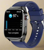 Smart Health Watch | Continuous ECG & Blood Sugar | 2.04-Inch AMOLED Display
