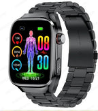 Smart Health Watch | Continuous ECG & Blood Sugar | 2.04-Inch AMOLED Display
