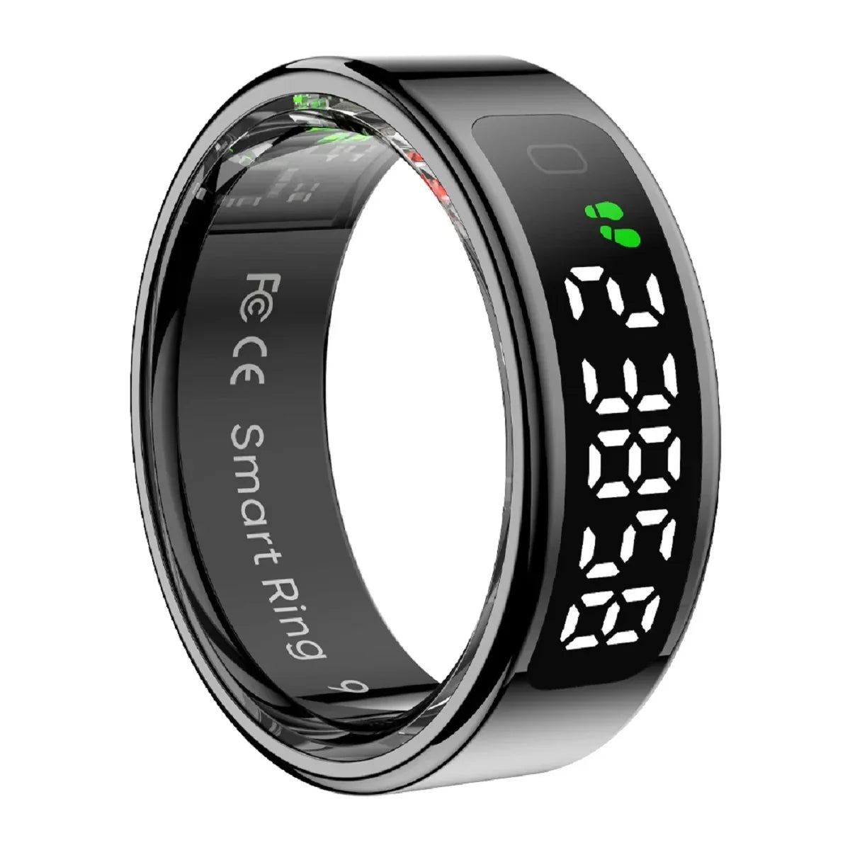 Smart Ring | Touchscreen & Air Gesture IP68 Waterproof 5-Day Battery | US Sizes 7–13
