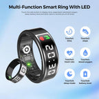 Smart Ring | Touchscreen & Air Gesture IP68 Waterproof 5-Day Battery | US Sizes 7–13