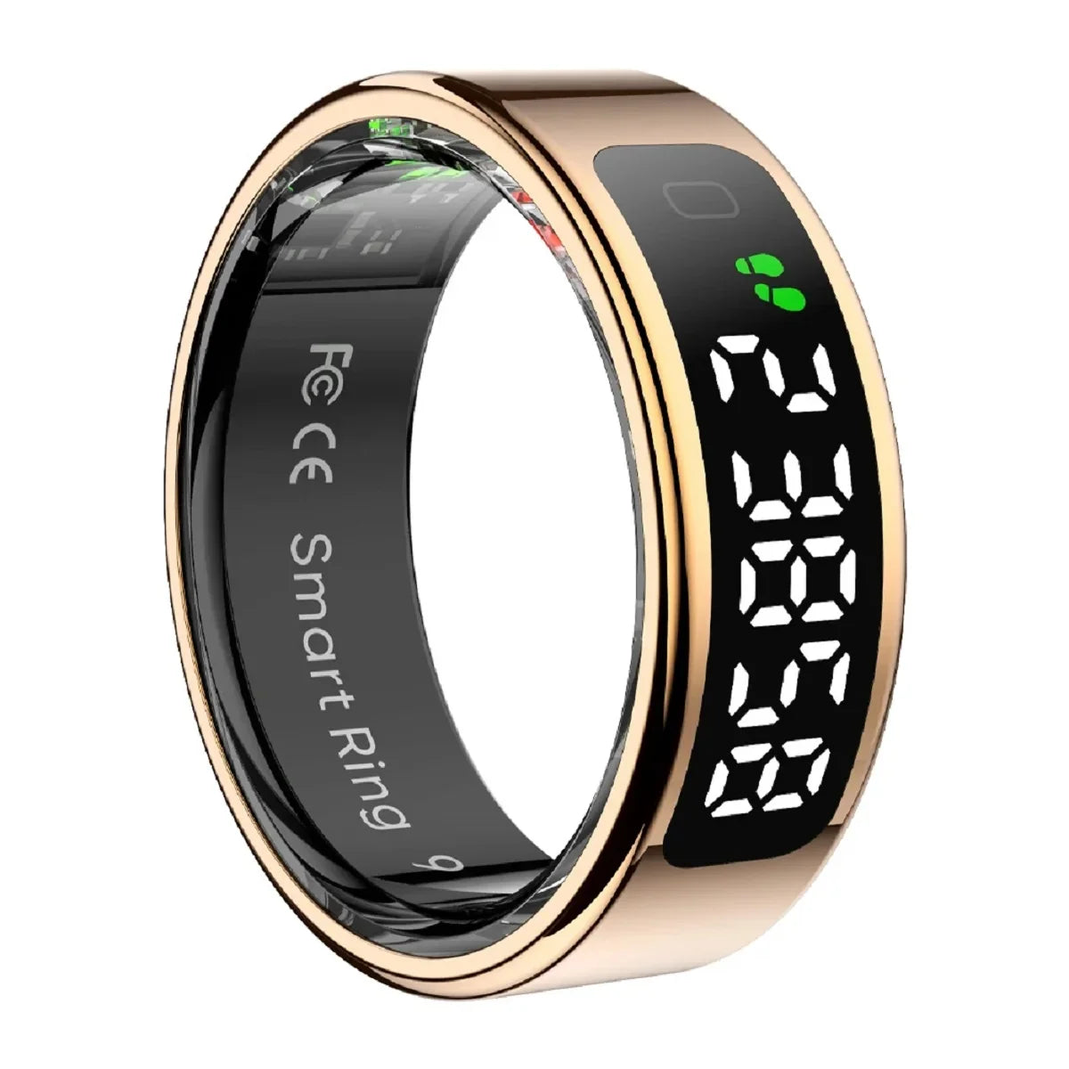 Smart Ring | Touchscreen & Air Gesture IP68 Waterproof 5-Day Battery | US Sizes 7–13