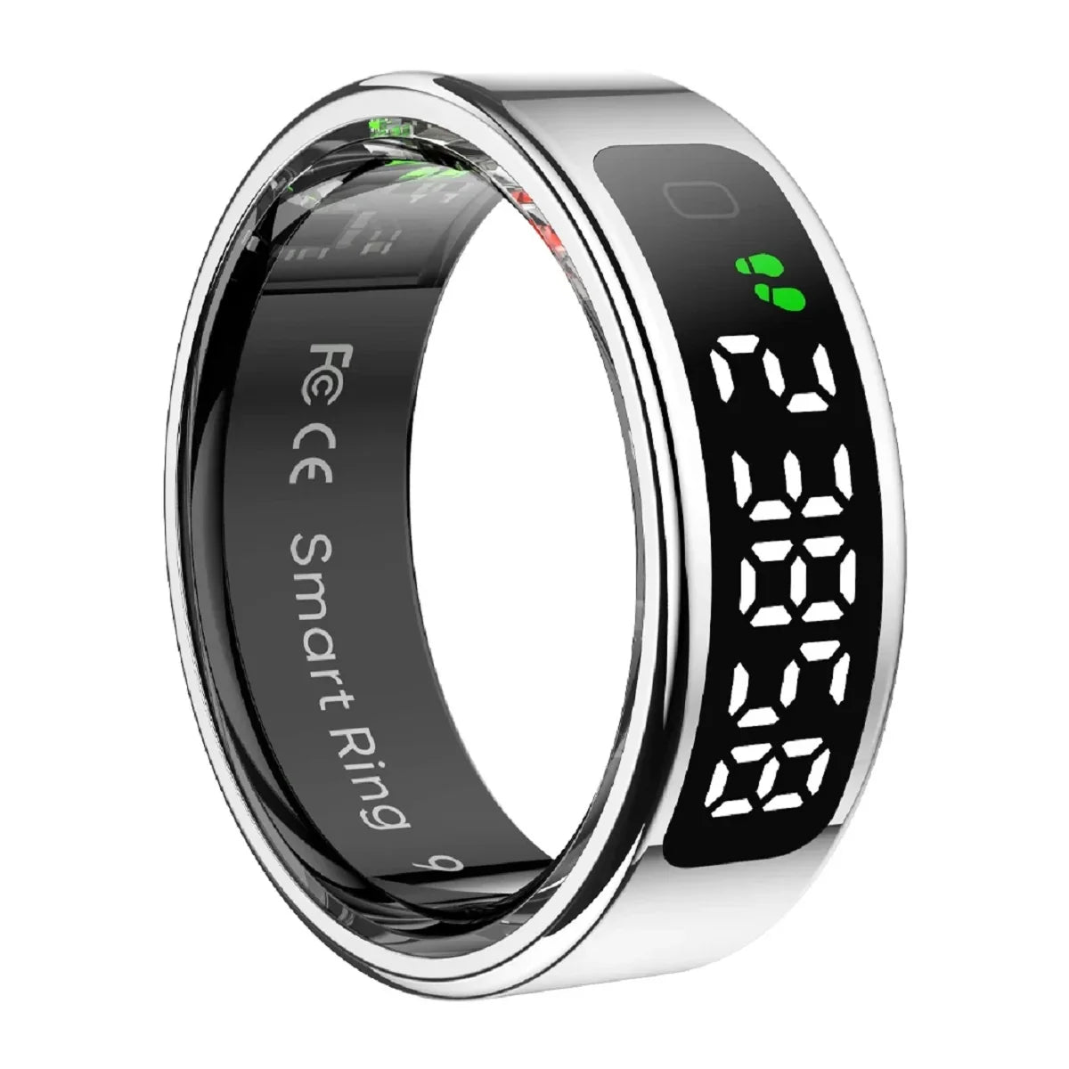 Smart Ring | Touchscreen & Air Gesture IP68 Waterproof 5-Day Battery | US Sizes 7–13