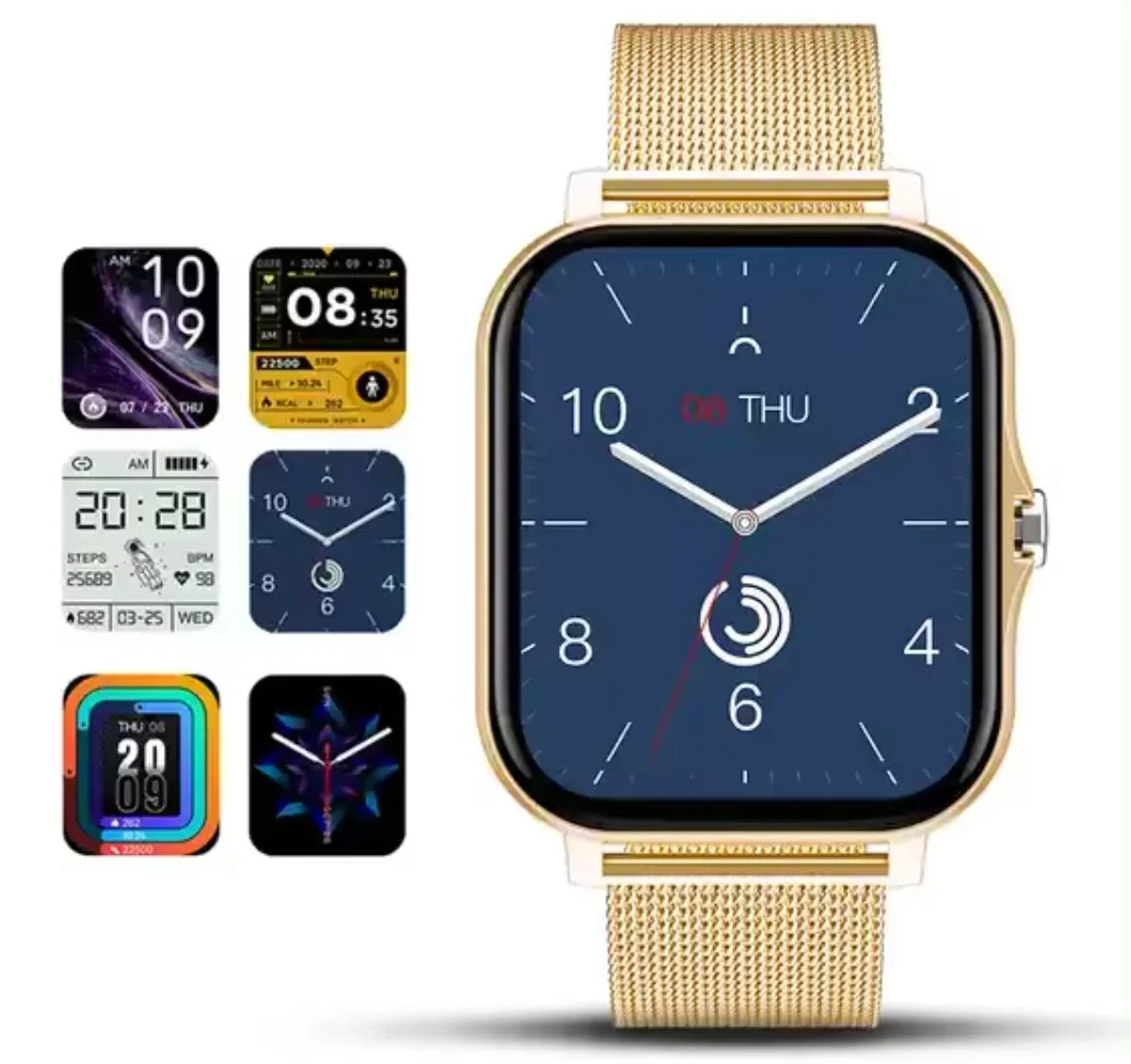 Smartwatch | Feminine Elegant Design & Fitness Tracker