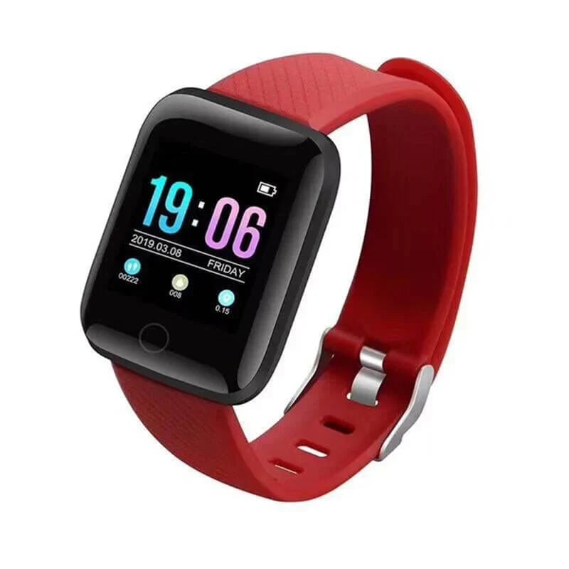 Smartwatch | Heart Rate & Blood Pressure Monitoring | 2-Week Battery Life