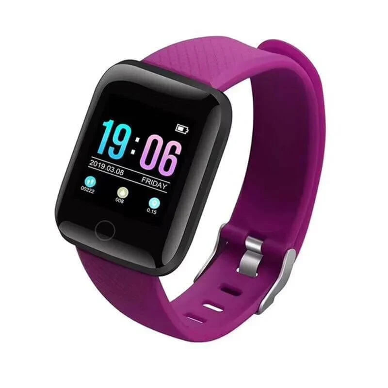 Smartwatch | Heart Rate & Blood Pressure Monitoring | 2-Week Battery Life