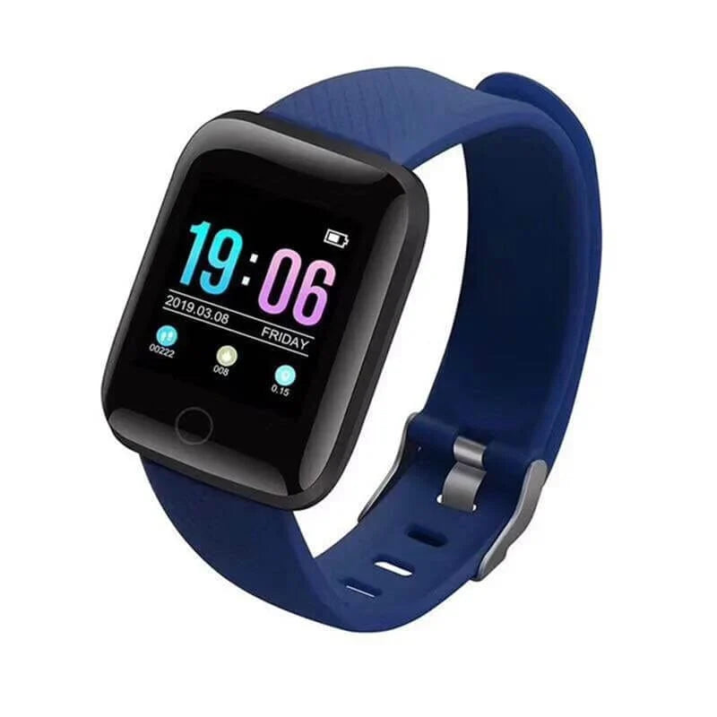 Smartwatch | Heart Rate & Blood Pressure Monitoring | 2-Week Battery Life