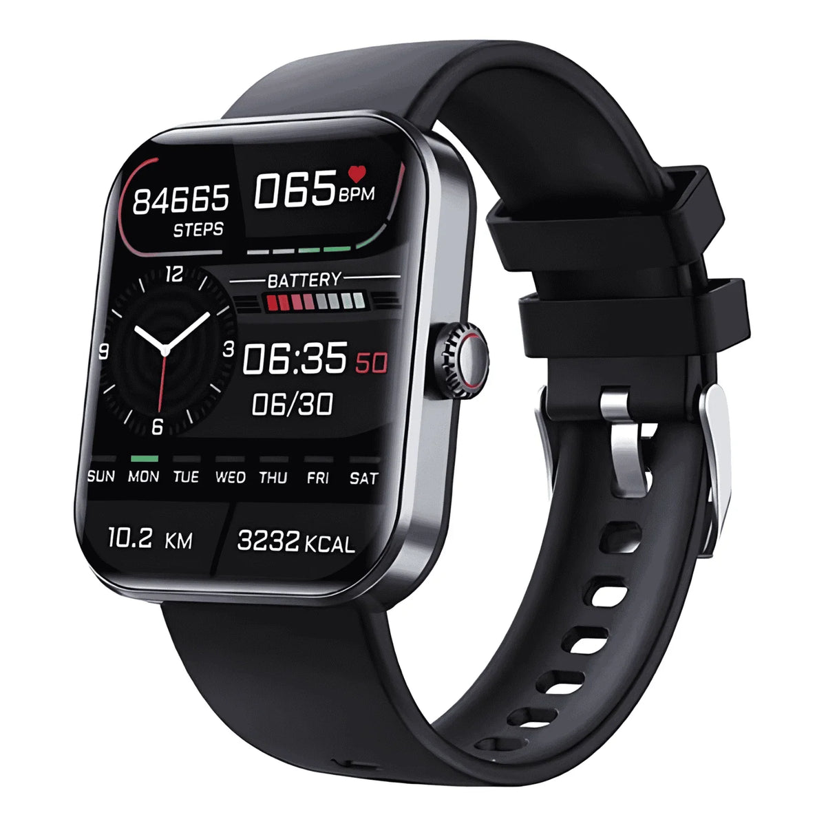 Smartwatch | Non-Invasive Glucose & 24/7 Heart Rate