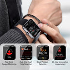 Smartwatch | Non-Invasive Glucose & 24/7 Heart Rate